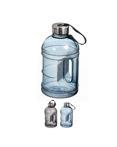 Pack 2 botella de agua deportiva para gimnasio de 1,5 litros de capacidad