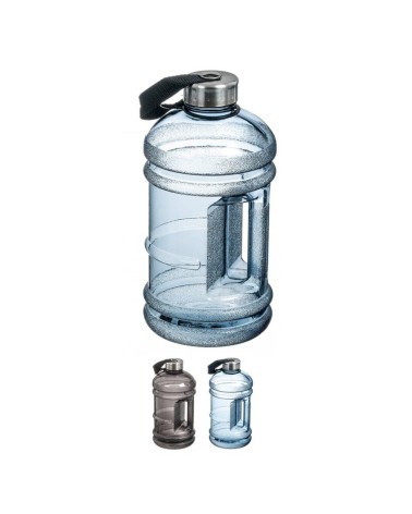 Pack 2 botella de agua deportiva para gimnasio de 2,2 litros de capacidad