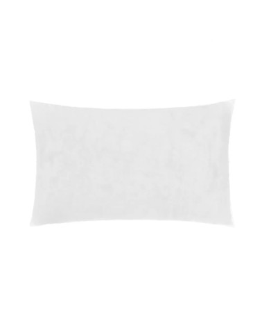Almohada antiácaros individual blanca de microfibra de 90x40 cm para cama 90 y 180 cm