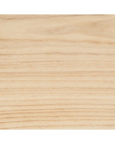 Centro de mesa de madera paulonia de acabado tostado de 38x17x3 cm